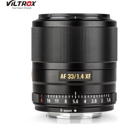VILTROX 33mm F1.4 XF AF 33/1.4 STM Auto Focus Fixed Focus Lens for Fujifilm FUJI X-mount X-T3 X-H1 X20 X-T30 X-T20 X-T10 Camera