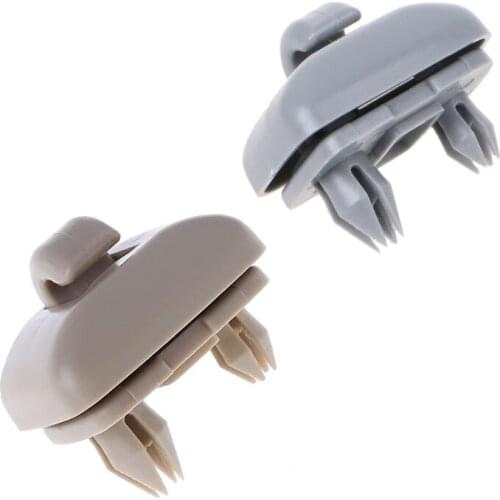 8U0857562 8E0857562 Plastic Gray Sun Visor Clip Hook Holder for Audi 2013-2015 E7CA