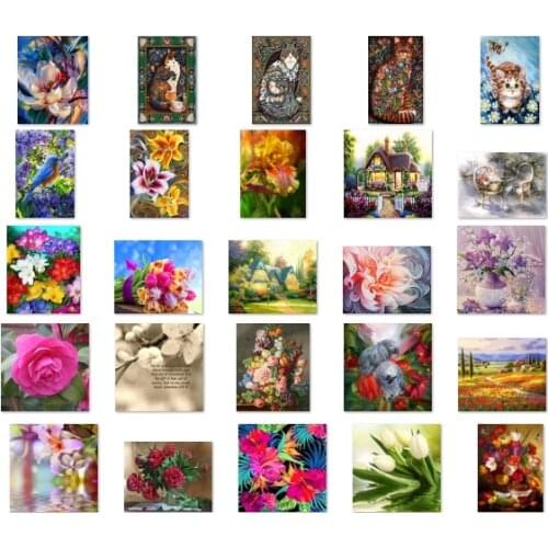 Parrot Bird Flower cross stitch kit people 18ct 14ct UNprinting 11ct count print canvas stitches embroidery DIY handmade
