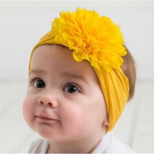 Sanlutoz Cute Baby Girls Headband Flower Infants Hair Accessories Fashion Toddler Headbands