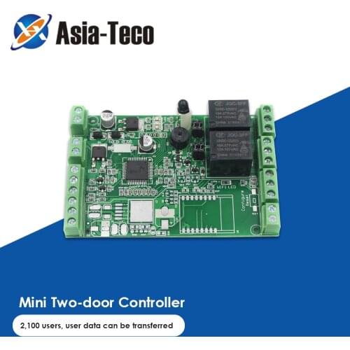 Sboard-II Dual Door Access Control for Wiegand Interface 2 door mini access controller access control panel board