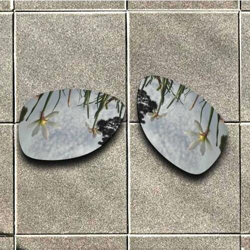 Silver Titanium Polarized Sunglasses Replacement Lens for-Ray-Ban RB3025-62 Frame 100% UV Protection Good Fitness