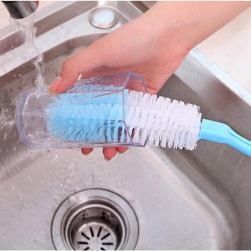 Glass Bottle Cleaning Brush Long Handle Cup Brush Household Tea Kitchen Wash Cup Brush