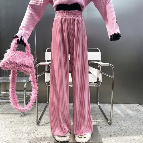 Женские бархатные брюки Toheliy China At AliExpress