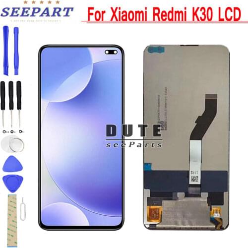 6.67"For Xiaomi Redmi K30 4G 5G lcd Display Touch Screen Digitizer Assembly K30 5G lcd Replace For Redmi K30 Display with frame