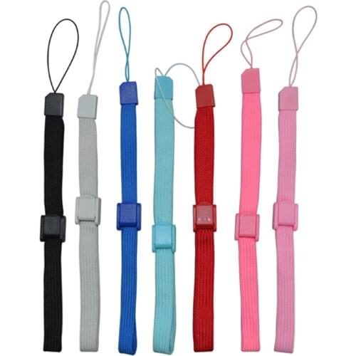 10PCS a lot 7colors Brand New Hand Wrist Strap for Wii Remote Controller for PS3 Move Controller