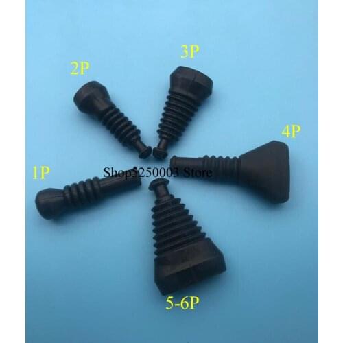 100pcs/lot 2 3 4 5 6 Way/Pin Superseal forAMP/Tyco Rubber Waterproof Boots/Sleeve Connectors