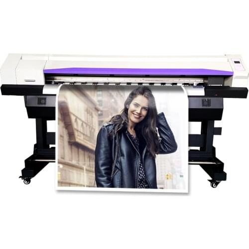 1600Mm Printing Machine For Car Warp Sticker Wideformat Outdoor Dx7 Printer Large Billboard Printer Plotter