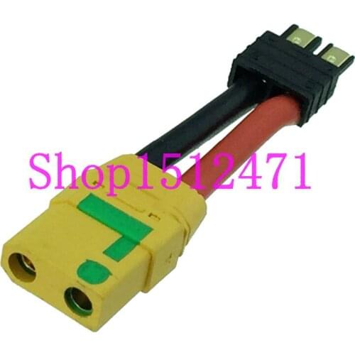 1pce Traxxas TRX Male to XT90-S Female 10AWG 5CM Wire For RC Power Supply