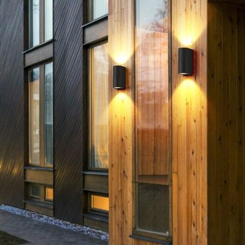 LED Wall Lamp IP65 Waterproof Indoor & Outdoor Aluminum Wall Light Surface Mounted Cube LED Garden Porch Light