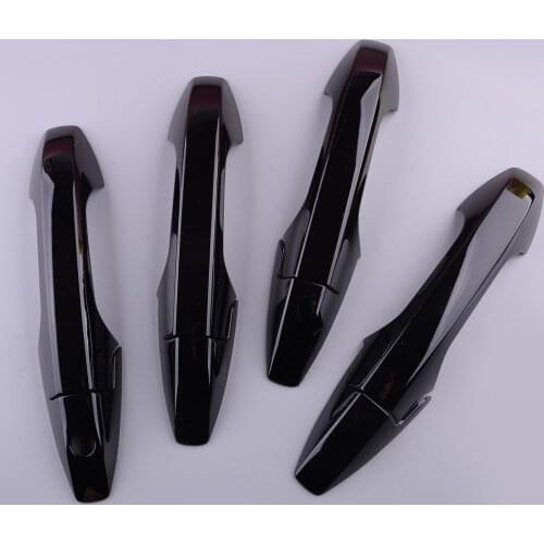 8Pcs/Set Car Exterior Door Handle Cover Trim ABS Gloss Black Fit For Acura MDX RDX SUV TSX Honda CRV 2007 2008 Styling