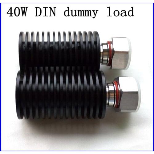 Free shipping 7/16 DIN male plug 30W 40W DC-3GHz 4GHZ 6GHZ,50 ohm coaxial RF Dummy Load Termination