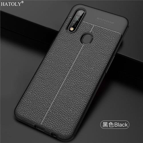 For Oppo A8 Case Cover Luxury Soft Silicone TPU Leather Shockproof Bumper Back Cover For Oppo A8 Phone Case For Oppo A8 6.5"