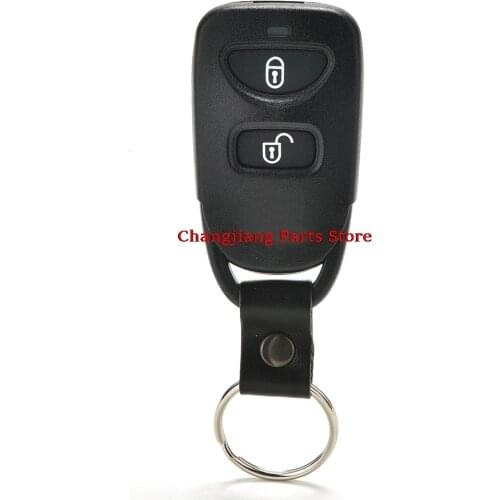 Remote Key Shell Control Fob Case 2 +1 Panic for Hyundai Tucson Elantra Accent SANTA FE 3 Buttons