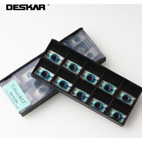 10PCS DESKAR APMT1135PDER XM H2 APMT1604PDER XM H2 APMT1605PEER XM TF618 Hardened steel Turning Tools CNC Lathe Machine Tool