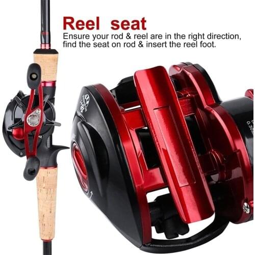 LIZARD 18+1BB 8.1:1 7.1:1 8kg low profile reel bait casting Fishing reel baitcasting Fishing reels