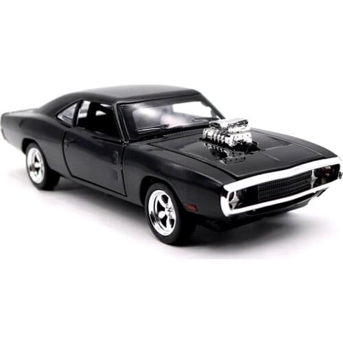 1:32 Scale Fast Metal Car Model Furious Dodge Charger Diecast Vehicle Toys Simulation Hot Sport Car With Wheels Toy For Boy Gift