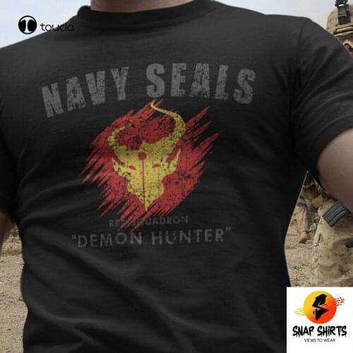 New Navy Seals Red Squadron Hunter Us Army Special Forces Nswdg T-Shirt