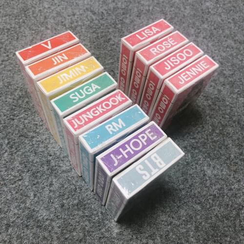 South Korean Groups K-POP Bangtan Poster LOVE Yourself Map of the Soul Persona Posters LOMO Cards PhotoCard wall sticker Fashion