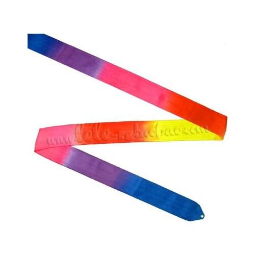 Multicolor Rhythmic Gymnastics Ribbon