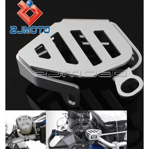 Silver Aluminum Front Brake Fluid Reservoir Cover Fit For BMW R1200GS Adventure 2013-2016 Motorcycle brake reservoir Guard