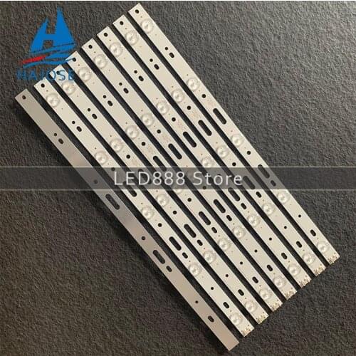 8kits=64pcs For 43E3000 43E3500 43E6000 E465853 lamp 5800-W43001-3P00 VER01.00 02K03177A FOR LG Screen RDL430WY LD0-10D