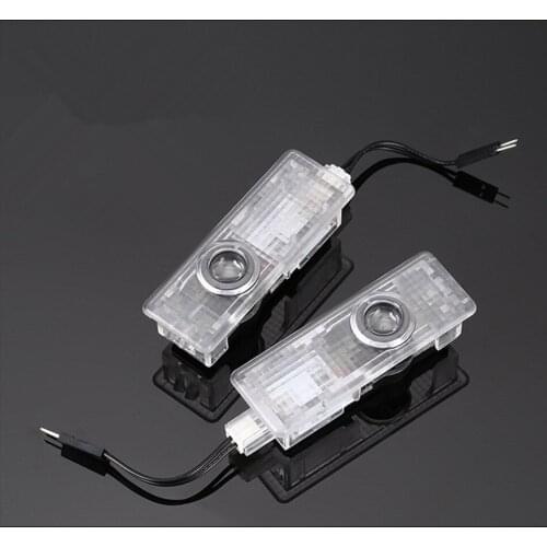 LED Car Door Welcome Light Laser Projector Logo For BMW 7 3 5 Series E60 E61 G38 X5 E70 E90 G30 F10 F30 X1 X3 E92 M3 F01 F02 X6
