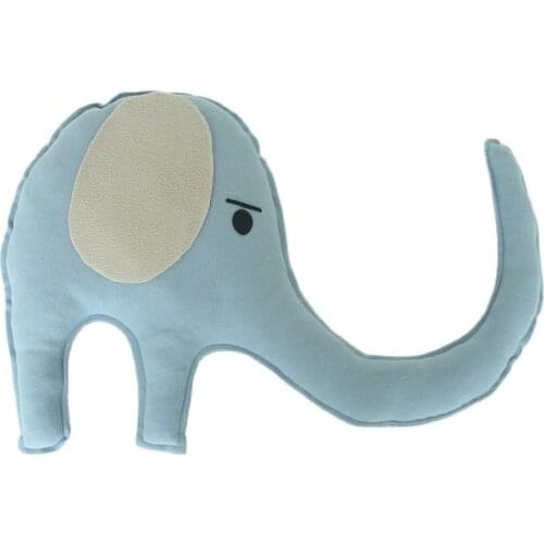 Newborn Fabric Filled Elephant Modeling Auxiliary Props For Baby Photography Props Baby Soft Wool Felt Shower Background Blanket