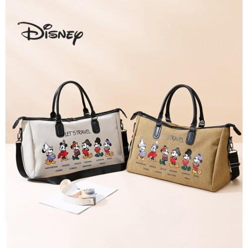 Disney Mickey Mouse Maternity Diaper Bag Large Capacity Baby Tote Bag Baby Organizer Backpack Waterproof Fashion Stroller Bag