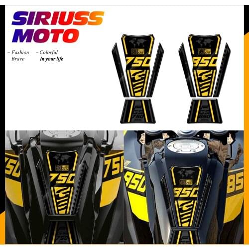3D Resin Motorcycle Tank Pad Protection Case for BMW Motorrad F750GS F850GS 2020-2022