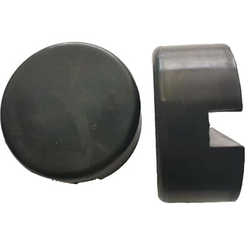 1pcs Car Lift Jack Stand Rubber Pads Black Rubber Slotted Floor Jack Pad Frame Rail Adapter Universal Fit for Most Car