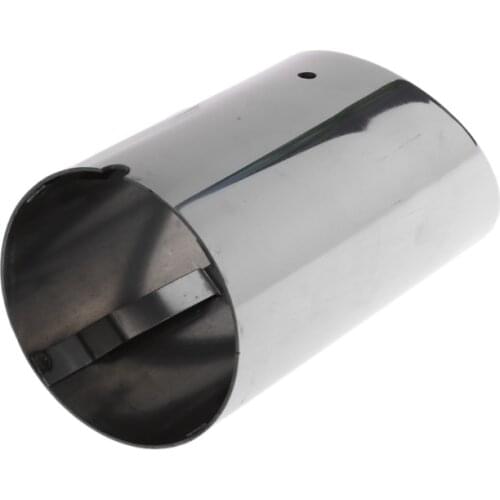 2xStainless steel Exhaust Muffler Pipe 1XCF
