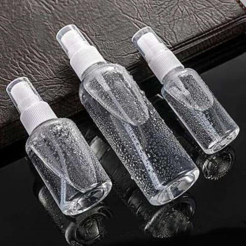 30/60ml Refillable Bottles Travel Transparent Plastic Perfume Bottle Atomizer Empty Small Spray Bottle toxic free and safe