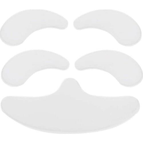5Pcs Anti-Wrinkle Stickers Forehead Line Removal Eyes Silicone Patch Reusable