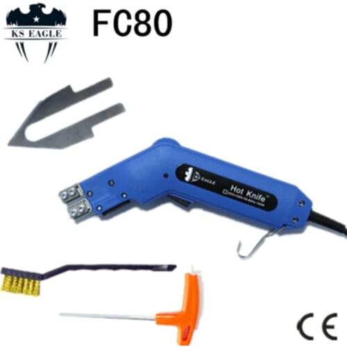 80 W Electric Foam Heat Wire Tool Grooving Cutter Blades Various Kit New Hand Hold Heating Knife Cutter Hot Cutter