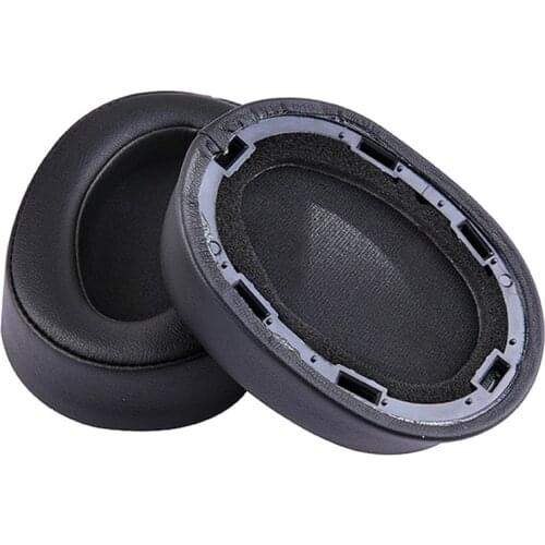 Replacement Memory Foam Cushion Ear pads for SONY MDR-100ABN H900N Headphones Ear pads Repair Parts fit perfectly 23 JulyT2