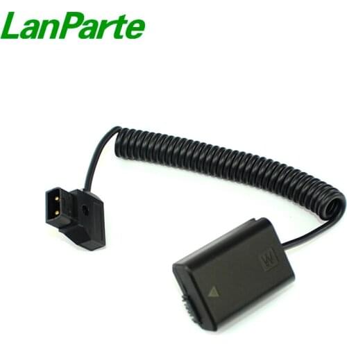LanParte D-tap FW50 Fixed Voltage Dummy Battery Pack for Sony A7SII A7 A6500 Camera