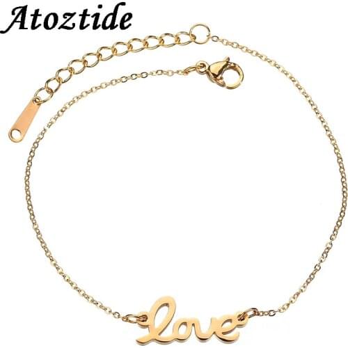 Браслеты любви Atoztide China At AliExpress