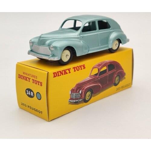 DeAgostini 1/43 Dinky toys 24R For P~geot 203 Diecast Models Limited Edition Collection