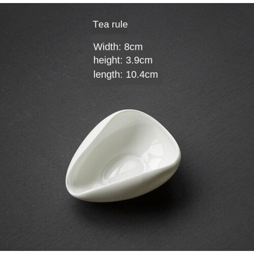 Ceramic Whiteware Tea Lard White Ceramic Handmade Tea Tea Kung Fu Tea Set Tea Art Tea Ceremony Parts Tea Infuser Tea Filter