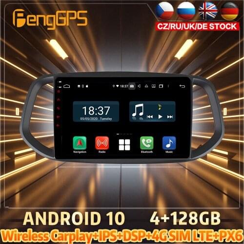 128G Android10 PX6 DSP For Kia KX3 2015 2016 2017 Car DVD GPS Navigation Auto Radio Stereo Video Multifunction CarPlay HeadUnit