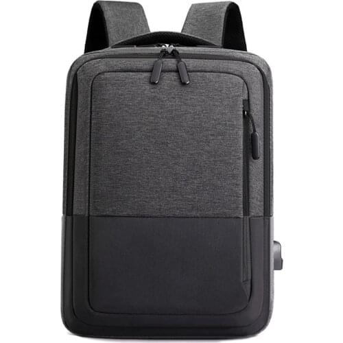 2021 New Laptop Backpack Business Male Mochila Waterproof 15.6 USB Charging Anti Theft College Travel School Backpack For Men