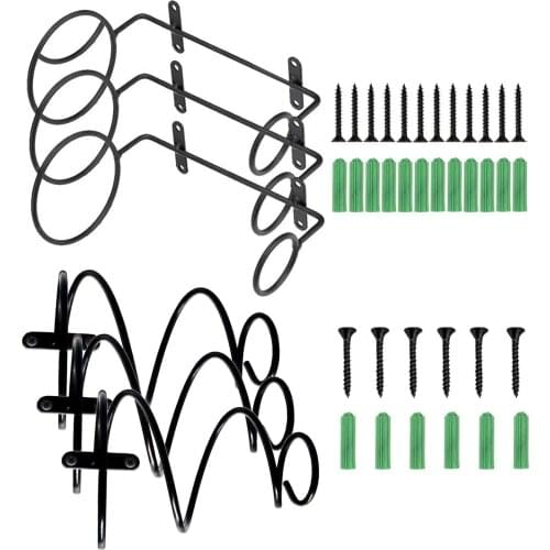 3-piece Set Of Simple Single Bottle Wall-mounted Wine Rack Wine Bottle Display Rack Metal Hanging Wine Rack Home Storage Rack