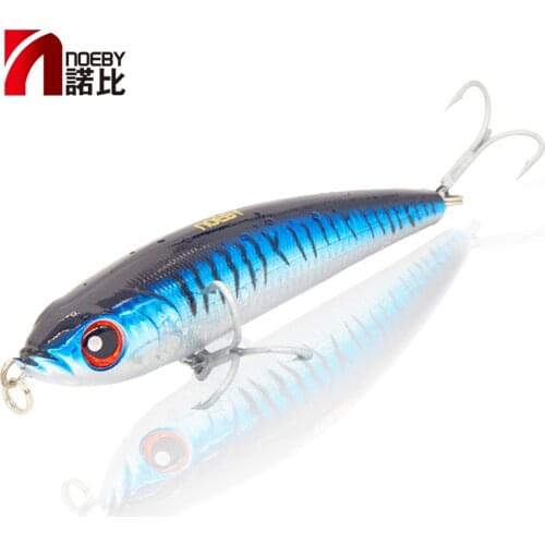 Noeby Sinking Pencil Bait 140mm/70g 160mm/98g 180mm/145g Glide Bait Sea Fishing Lure Stickbait Isca Artificial Para Pesca Peche
