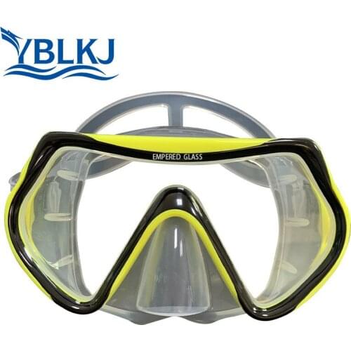 New summer diving goggles mask snorkel set silicone myopia glass free swimming goggles sports goods Goggles