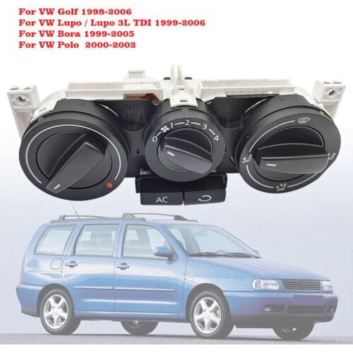 1J0820045F New Manual Heater & A/C Air Conditioning Climate Controls Module for VW Golf Mk4 Bora Jetta Polo Lupo / Lupo 3L TDI