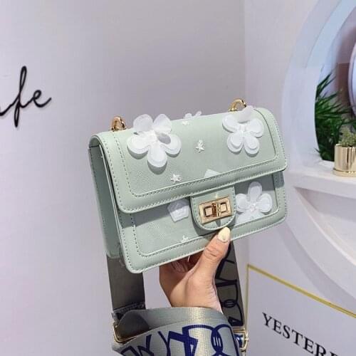 Wholesale Flower Bags For Women 2020 New Purses And Handbags Luxury Designer Chain Bag Fashion Shoulder Bag Girls Luxury Handbag