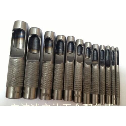 FREE SHIPPING HEAVY DUTY HOLLOW PUNCH TOOL FOR LEATHER PLASTIC WOOD BELT HOLE PUNCH 1mm - 30mm