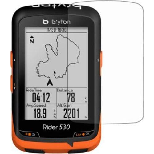 Tempered Glass Clear Protective Film Guard For Bryton Rider 530 R530 GPS Bike Ride Smart Watch Display Screen Protector Cover