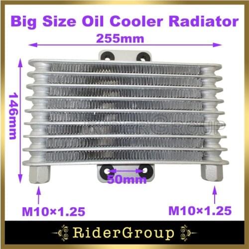 Big Size Oil Cooler Radiator For Pit Dirt Bike ATV Quad Motorcycle Parts